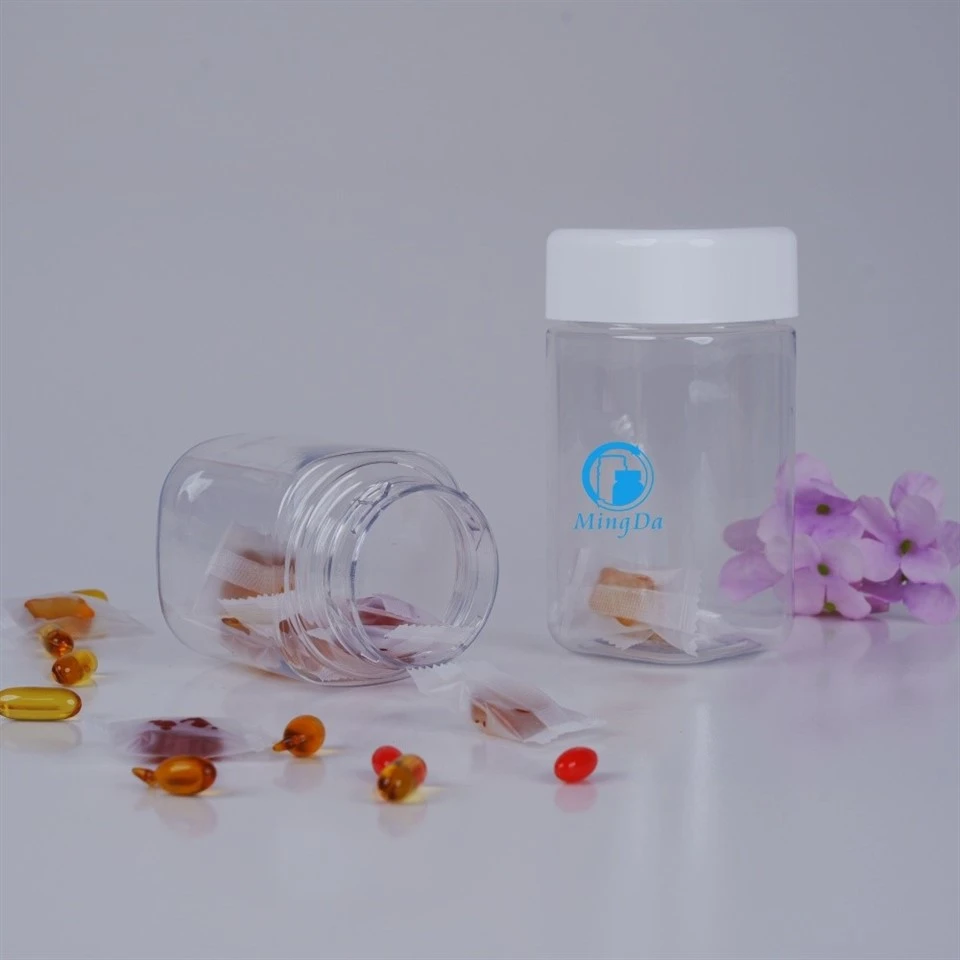 custom PET square bottle manufacturer
